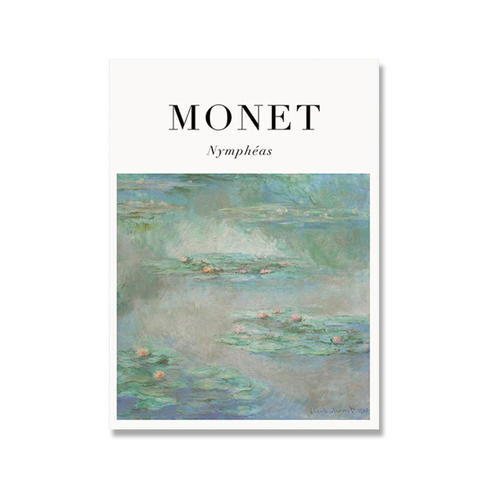 Monet Van Gogh Art Posters And Prints Painting Pictures Canvas Painting Living Room Decoration Mural Decoration Art Abstract