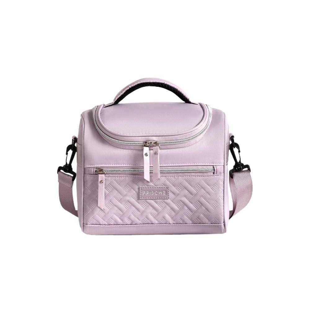 Heat Preservation Picnic Bag PEVA Insulated Bag Handbag Cooler Bag  Students