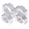 52Mm 56Mm 65Mm 80Mm Suporte de Motor de Alumínio com Abraçadeira de Fuso para Máquina Roteadora de Gravação CNC Suporte de Montagem de Motor