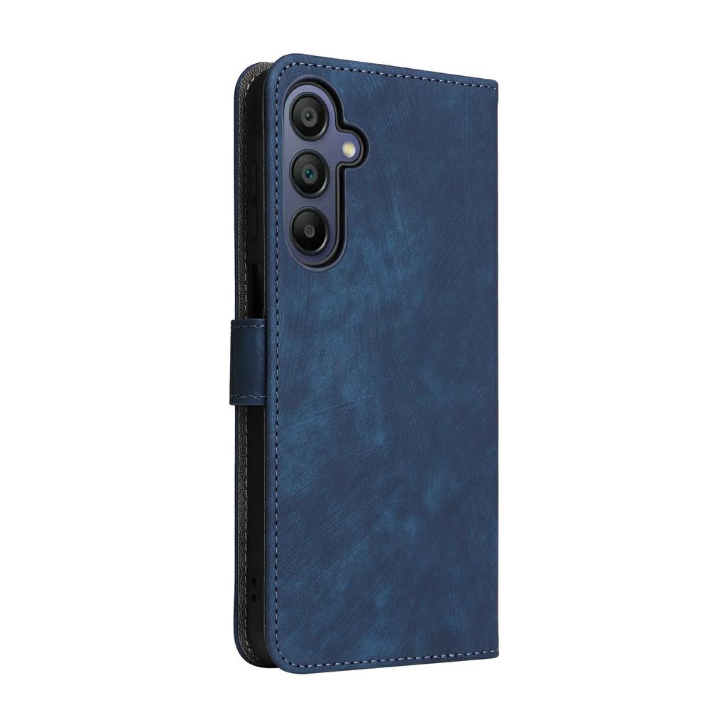 For Samsung Galaxy A17 5G/A17 4G Case Wallet RFID Blocking PU Leather Phone Cover Stand with Strap