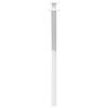 Vidaxl Dining Table Legs, 2 Pcs, White, 80X(72-73) Cm, Steel