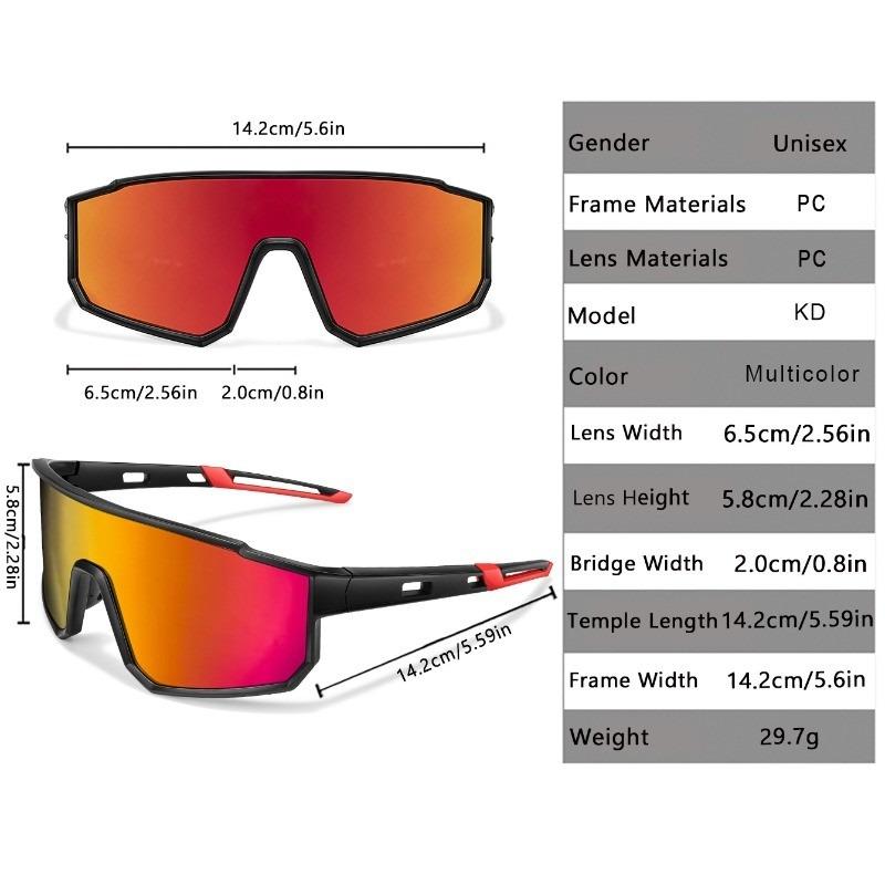 8PCS Shades Sunglasses Cycling Men & Women Sunglasses Glasses Sports Outdoor Glasses Sunglasses