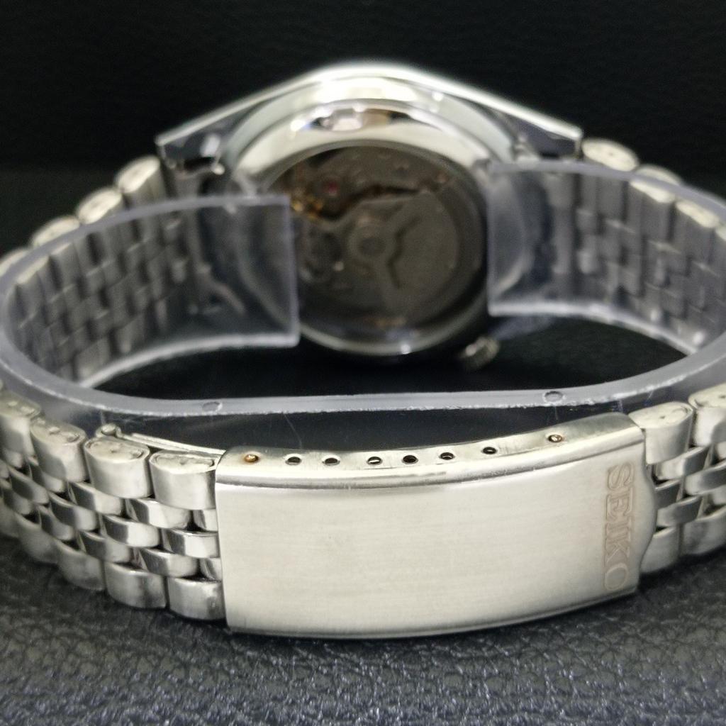 AUTOMATIC VINTAGE SEIKO 5 REFURBISHED JAPAN MENS WHITE DIAL WATCH A440474-9 Sk-a440474-1