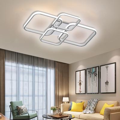 Modern LED Ceiling Lights Square White Warm Light For Living Room Bedroom Study Room Cloakroom Indoor Lighting Decorative Light