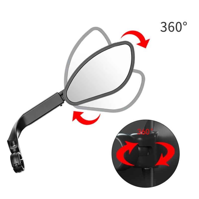 Bicycle Rearview Handlebar Mirrors Cycling Rear View MTB Road High Defination