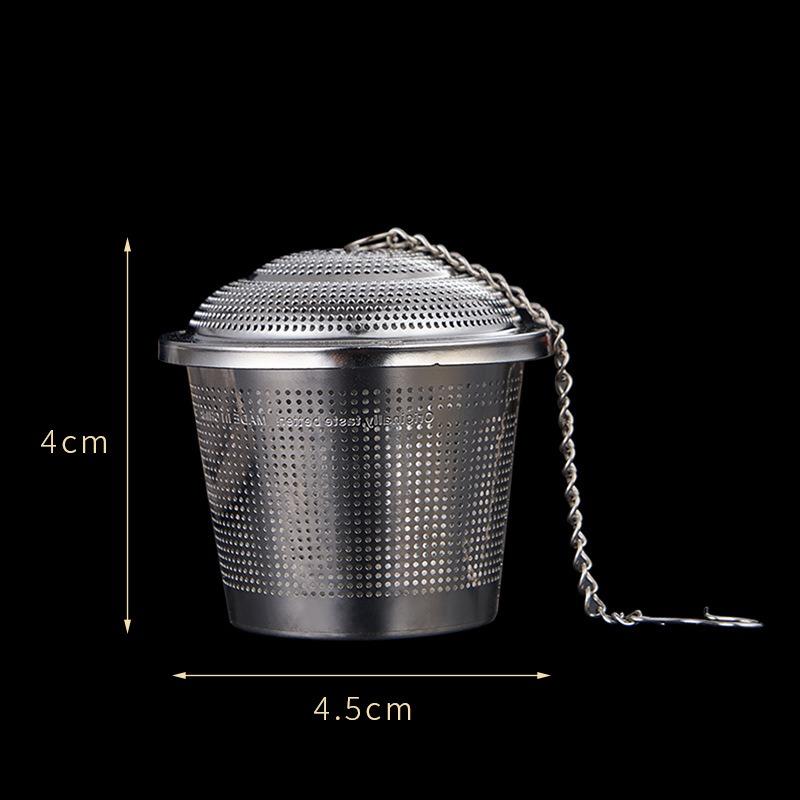 

1PC Seasoning Ball Stainless Steel Household Filter Screen Stew Filter Tea Hot Pot Supplies Colanders Kitchen Tools