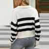 Women's Fashion Waist Collection Sleeve Knitting Women's  Knitted Sweater