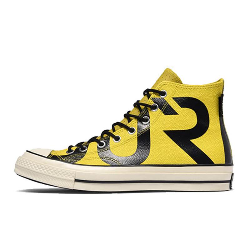 Converse Chuck 70 Comfortable & Stylish High Top Canvas Shoes Unisex Yellow & Black