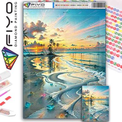 DIY Vollkreis Diamantmalerei Kreuzstich 3D Landschaft Home dekorative Kunst Diamantmalerei 5d Diamantkunstmalerei