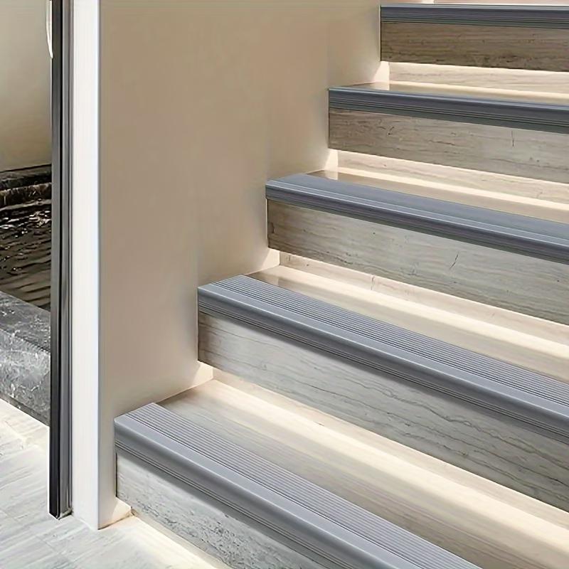 1PC 3/2/1m Anti-skid Strip School Stair Steps L-type Paste Pvc Floor Outdoor Ground Self-adhesive Edge Protection Home Door W