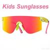 Kids Youth UV400 Sun Glasses Outdoor Baseball Softball Sunglasses Sport Cycling Eyewear Mtb Boys Girls