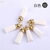 5/10/20Pcs 38mm Mini Leather Tassels Keychain Tassels For DIY Crafts Charms Earrings Bracelets Jewelry Making Supplies