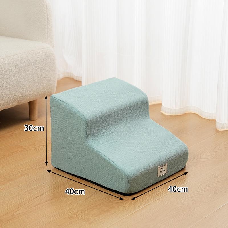 Washable Non-Slip Pet Stairs: Small Ramp for Dogs To Access Bed