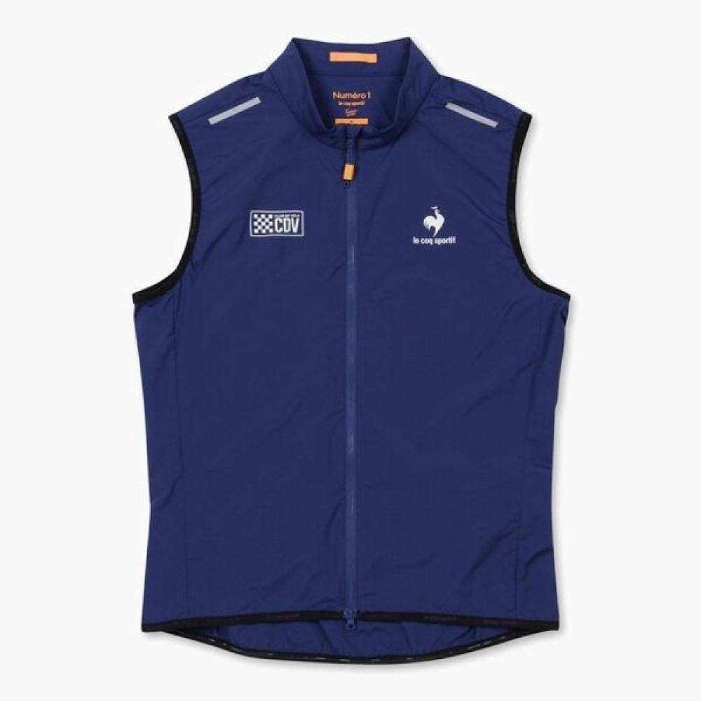 Le Coq Sportif Men S Woven Stretch giLet 70  Off Lnv   Qp121cjk22 LNV navy/95 M