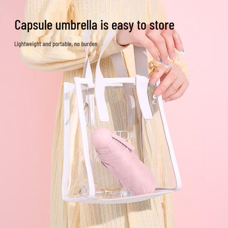 Compact Folding UV Protection Sun & Rain Umbrella