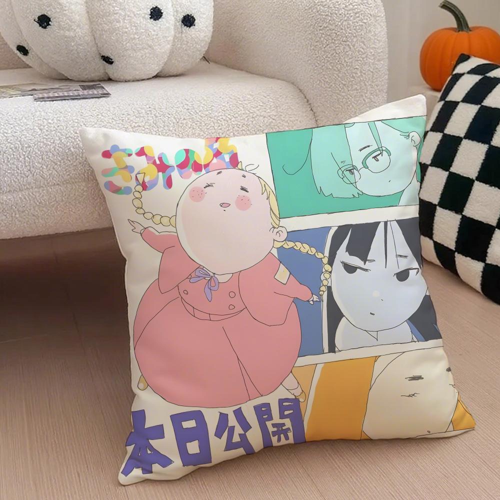 Anime The Colors Within Cushion Cover Throw Pillow Cover Hidden Button Durable Polyester Chair Cushion