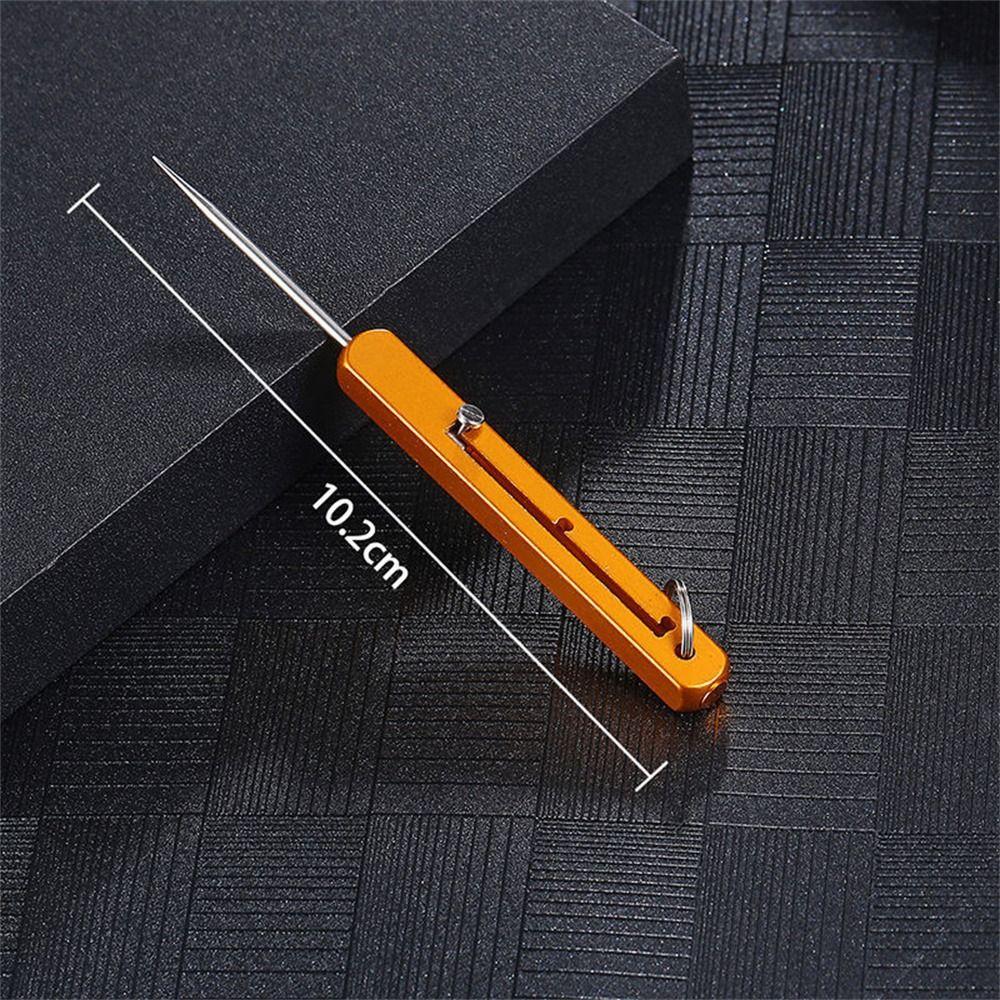 Tooth Cleaning Titanium Toothpicks Telescopic Fruit Toothpick Metal Toothpick Outdoor Picnic