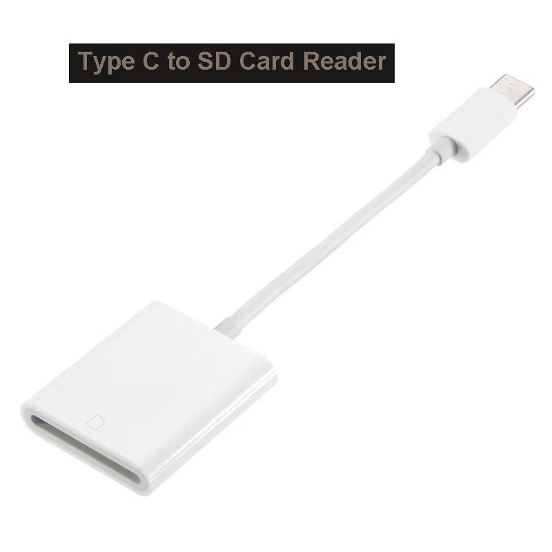 USB C Card Reader TF SD Memory Converter OTG Writer Type-C Adapter for IPad Pro for Macbook for Huawei Samsung Xiaomi Phone