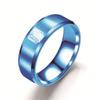 Anello in acciaio inossidabile al titanio di Attack on Titan Anime Shingeki no Kyojin Wings Of Liberty Anelli per uomo e donna Fan di anime