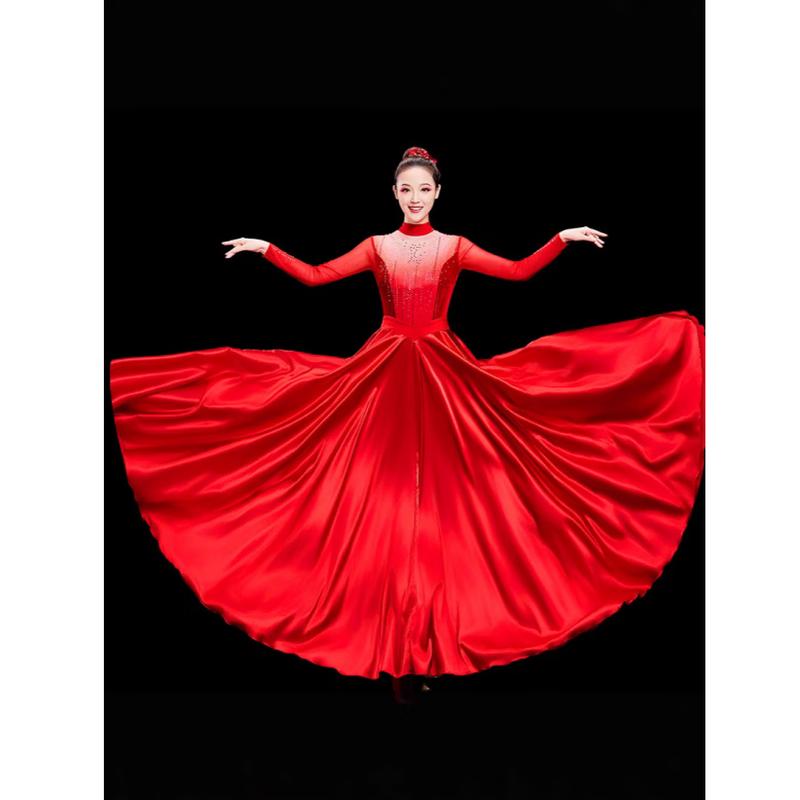 Moderne Dans Performance Jurk voor Dames
