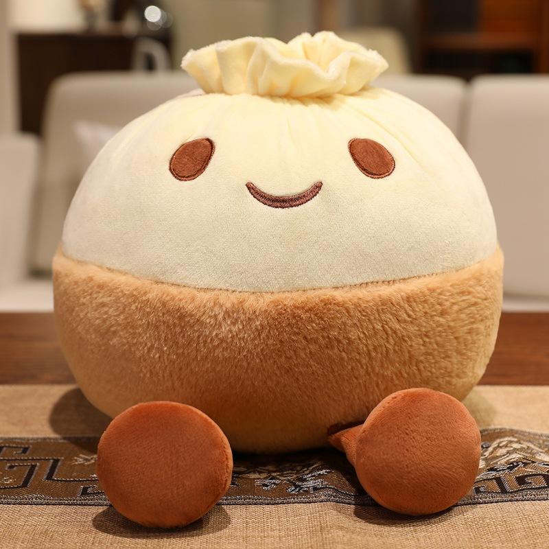 Creative Cute Dumpling Doll Plush Toy Buns Doll Home Pillow Cushion Girl Soothing Doll