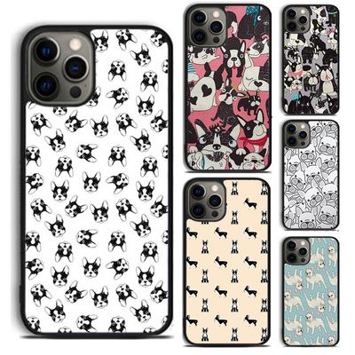 Coque de téléphone Bouledogue Français Frenchie Masqué Pour iPhone 17 Air 16 15 14 Plus apple 16 11 12 13 Pro Max coque