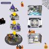 Hallows' Day Mystery Mansion Medieval Castle House Buildings Sets,City Street Brick Model Modular Blocks Kit Toys Gifts 4190PCS