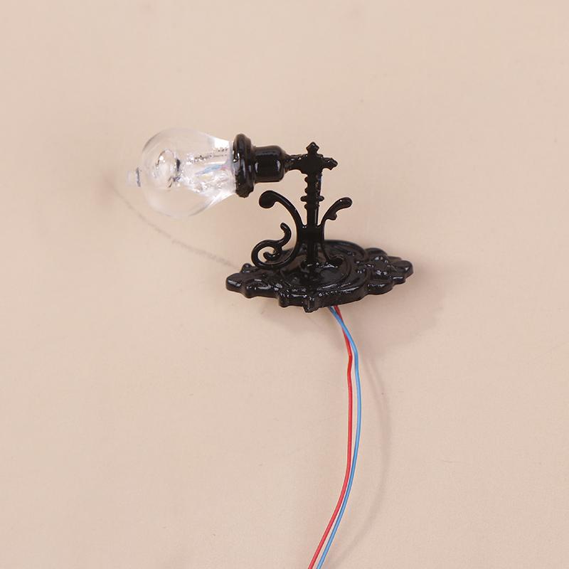 

Миниатюрный кукольный домик настенный светильник настольная лампа мини светодиодное освещение украшение дома кукольная мебель игрушка может быть яркой as the picture