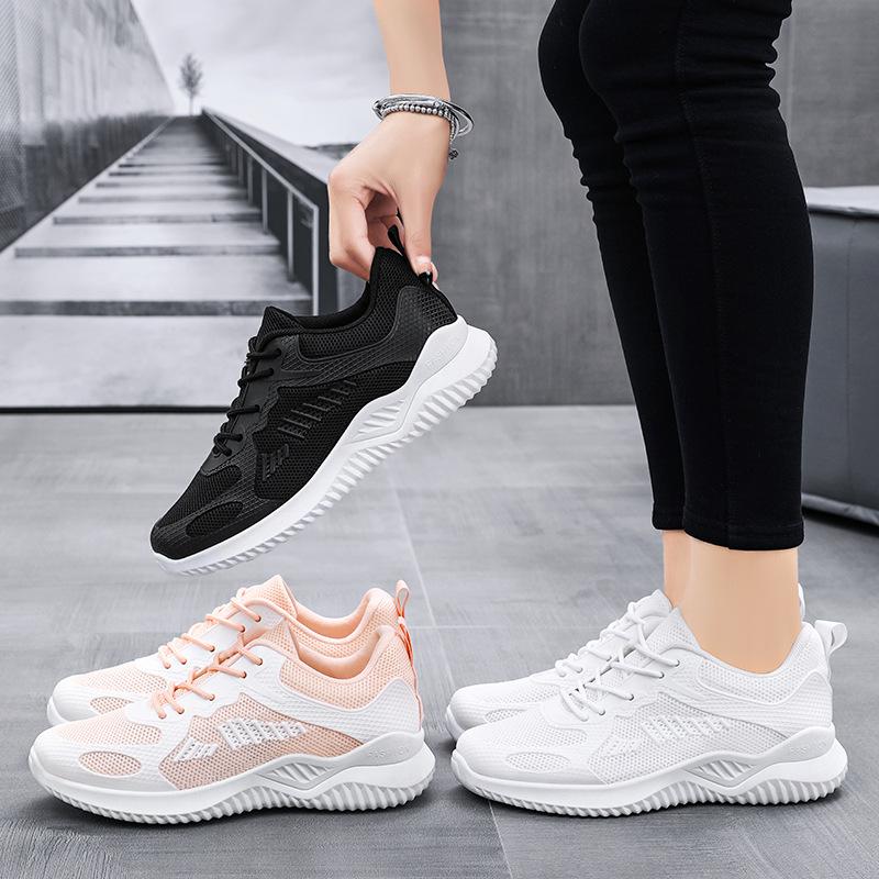 Dames Wandelschoenen Instappers - Ademende, Lichte Sportschoenen Voor Zomer, Fitness En Buitensport
