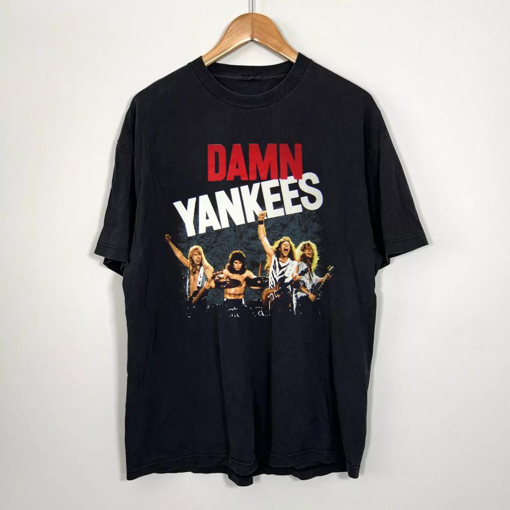 

DAMN YANKEES 90 TED NUGENT T Shirt Black All Size S-5XL DS71 Unisex T-Shirt XXXXL