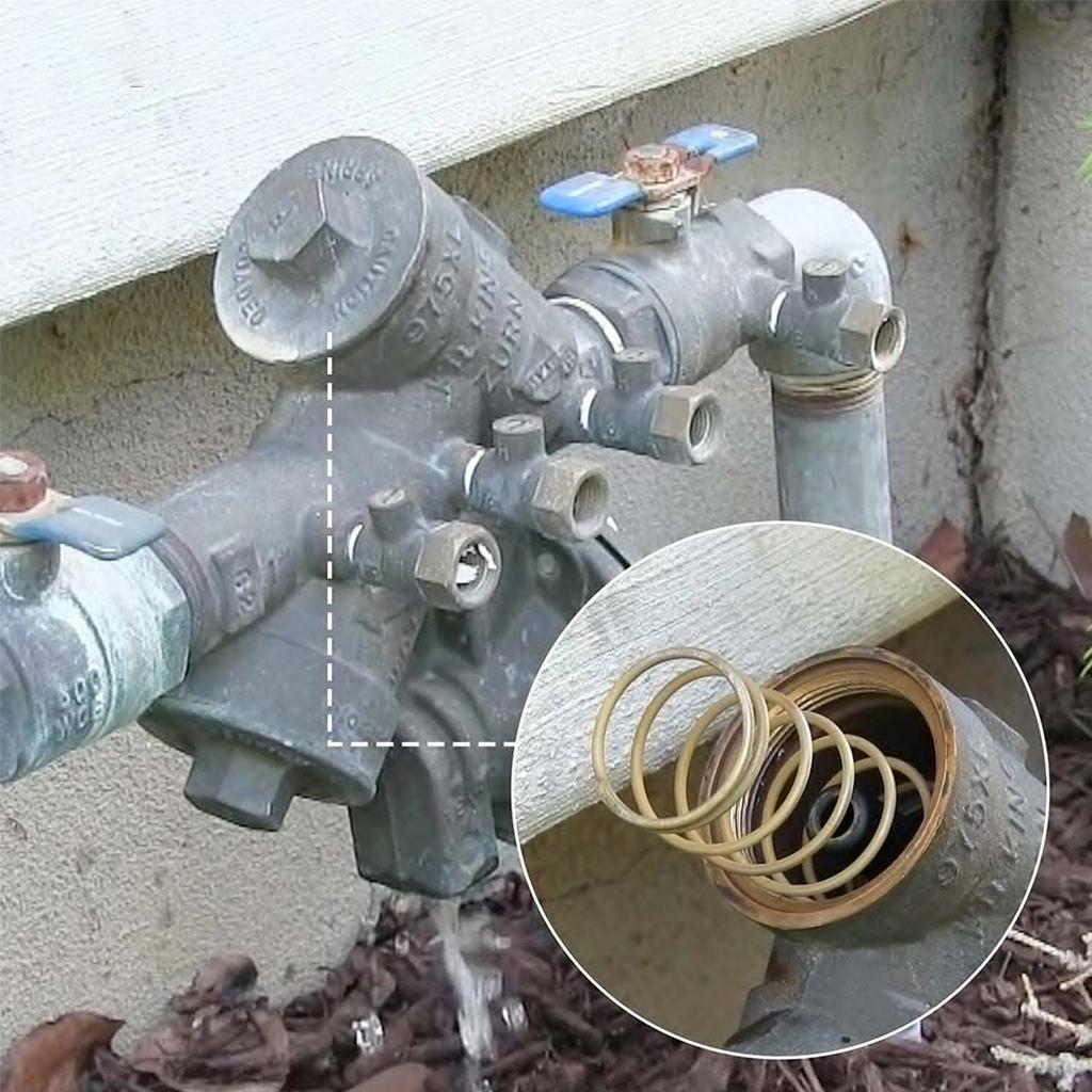 3/4"-1" Complete Backflow Repair Kit for Zurn Wilkins 975XL 975XL2 RK34-975XLR Backflow Preventer Repair Kit with Spring