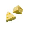 Miniature Cheese & Leaf Resin Accessories for DIY Jewelry and Phone Cases