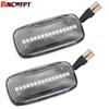 2x Flowing LED Side Marker Dynamic Turn Signal Light Lamp For Nissan Maxima Skyline R34 Almera N15 N16 Pulsar Primera P11 P12