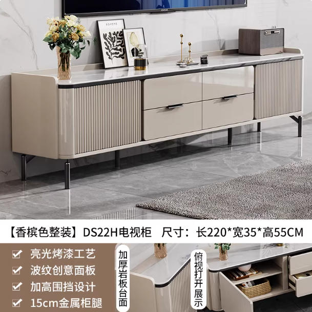 Design Minimalism Tv Consoles Cabinet Personality Simple Unique Taste Tv Stands Chinese Aesthetic Muebles Lounge Suite Furniture