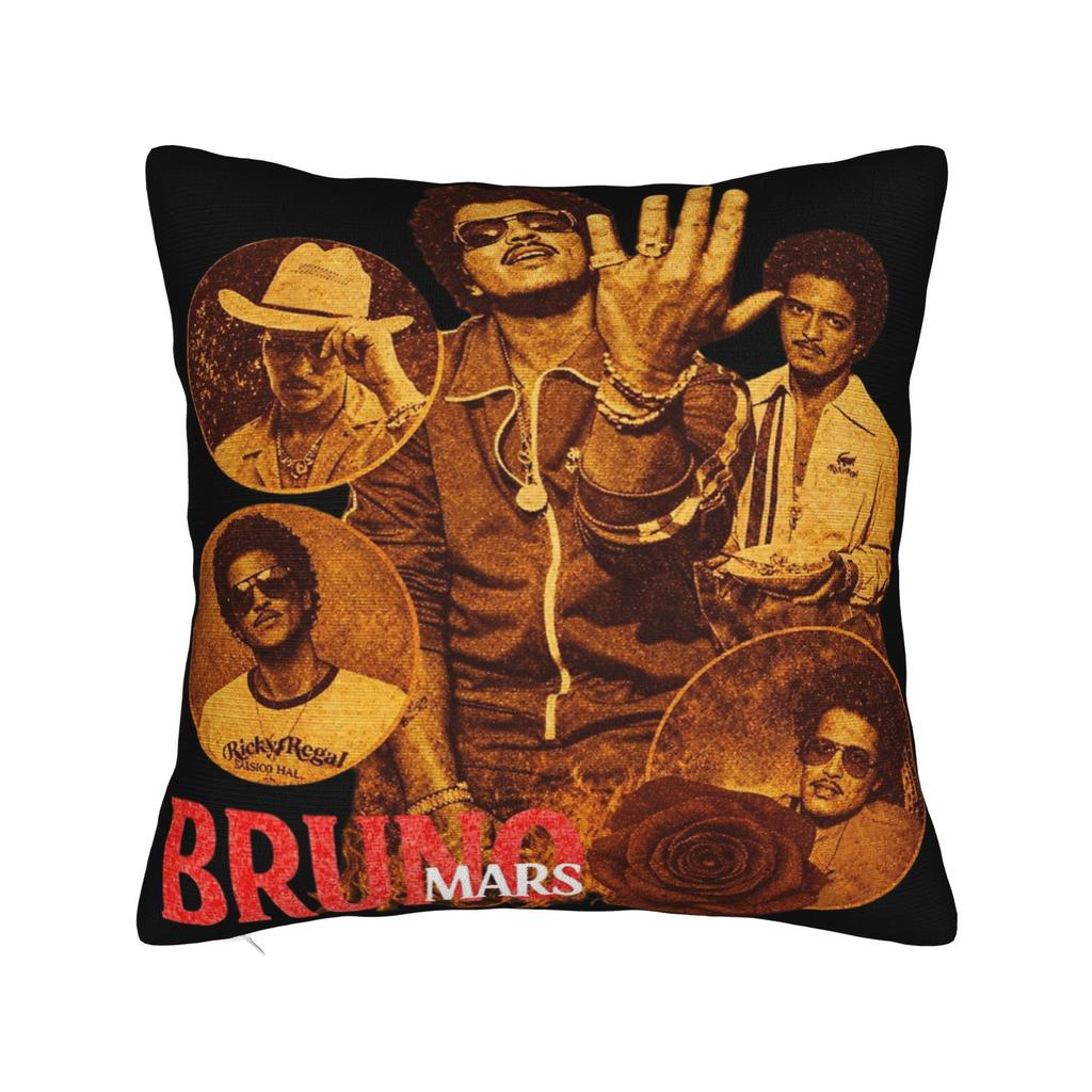Bruno Mars The Romantic Tour Federe Merchandising Federa Stampata Decorazioni Federa Cuscino da Lancio Casa Multitaglia