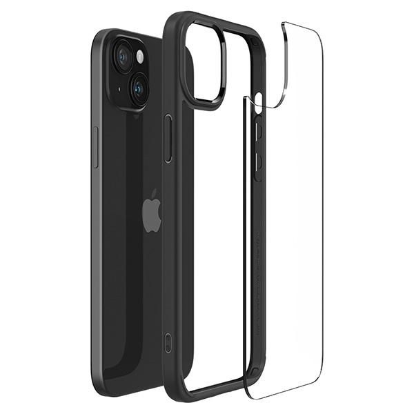 Spigen Ultra Hybrid iPhone 15 6.1"black/matte Black ACS06799
