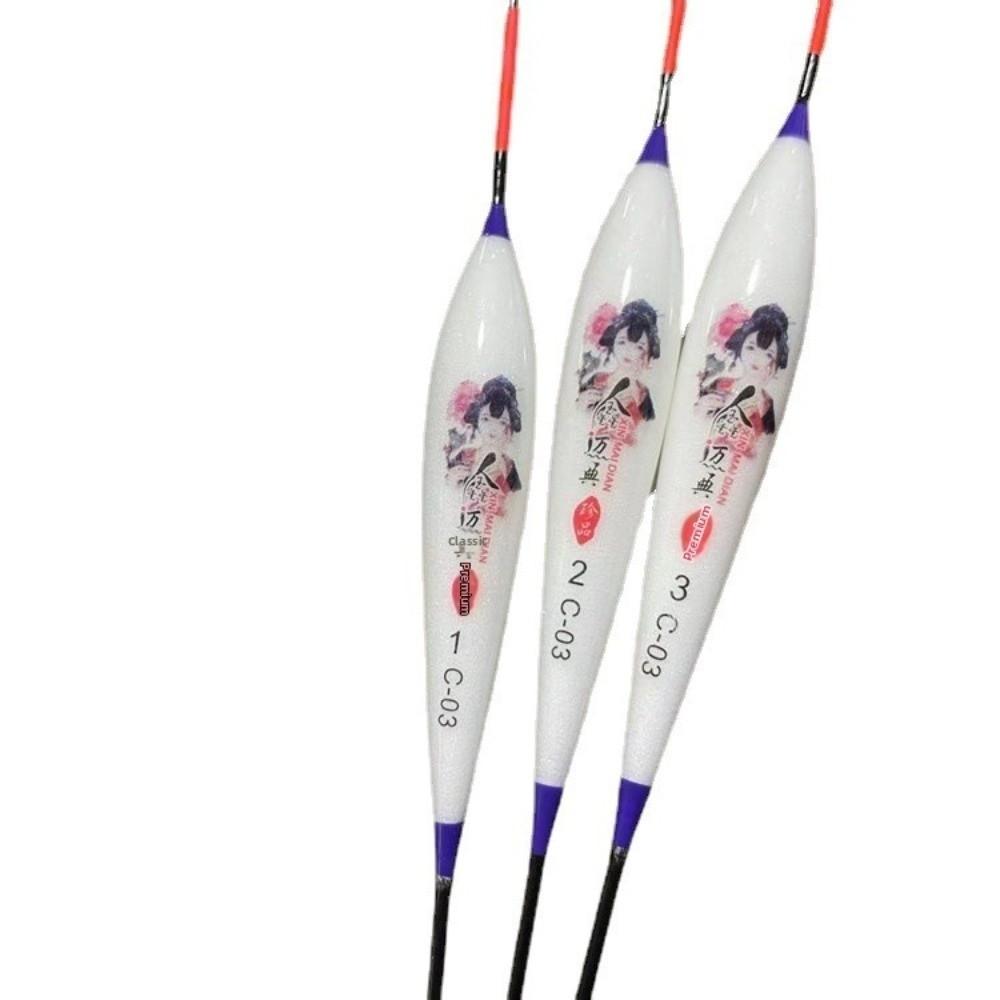 3pcs Workmanship Fishing Floats Rock Fishing Tackle New Freshwater Floaters Ice Fishing Accessory