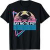 Crab Retro Lobster Say No To Pot T-Shirt