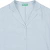 Benetton Dolman Sleeve Unbalance Shirt 3s 53a0dq01y