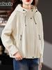 Short Windbreaker Jacket for Women Spring/Autumn Newest Fashion Casual Chic High-End Coat Top