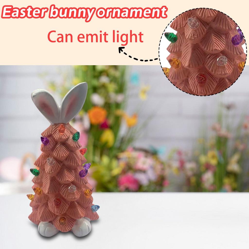 Tree Ornament Resin Ornament Easter Decoration Is Suitable For Indoor Spring Table Decoration