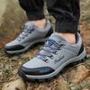 Men's shoes hiking shoes large size outdoor shoes non-slip and wear-resistant hiking shoes platform shoes labor insurance shoes