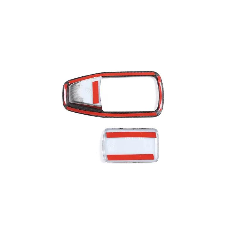 Auto Glove Box Passenger Storage Switch Button Cover Trim Sticker For BMW 3 4 Series G20 G23 G26 F40 - Car Accessories