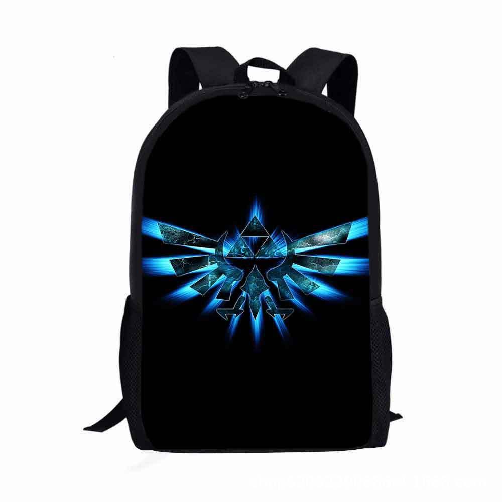 The Legend Of Zelda Student Backpack Durable Waterproof And Trendy For Kids