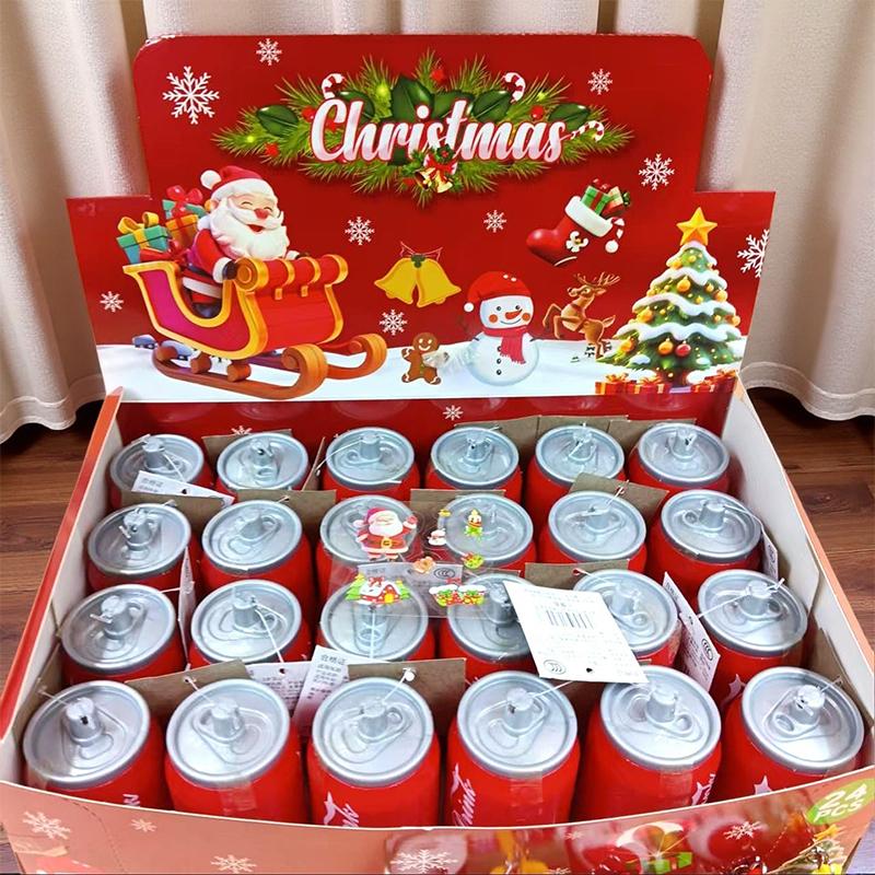 2/6/12 Stück Weihnachten Thema Party Schlüsselanhänger Geschenkpaket Überraschungsbox Geeignet Als Weihnachtsgeschenk Partygeschenk Am Besten Für Weihnachten