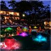 Floating Pool Lights, Floating Solar Pool Lights with RGB Color Changing Waterproof Pool Lights That Float for Swimming Pool