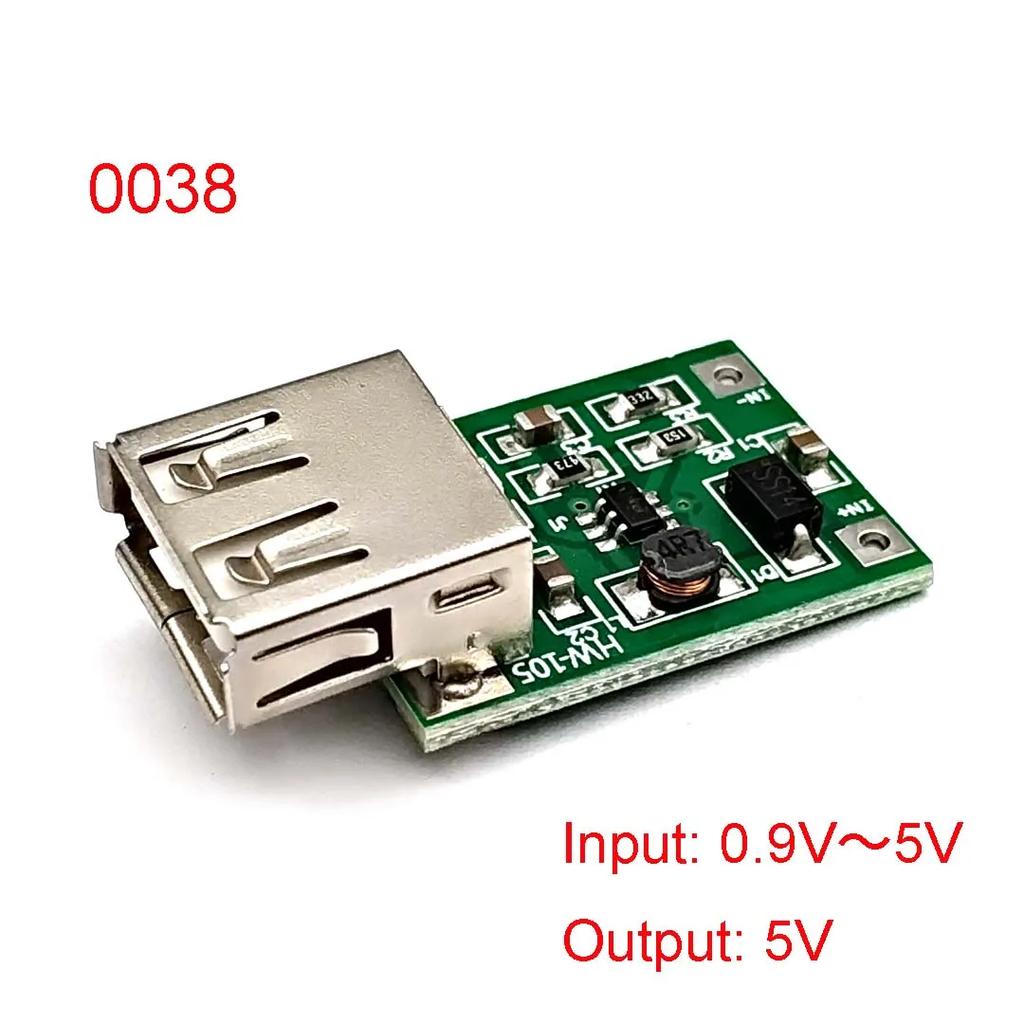 DC-DC Einstellbares Aufwärts-Leistungsversorgungsmodul USB Batterieplatine 0,9V~5V Liter 5V 600MA 1A 1,5A 3A USB Ausgang Ladegerät Aufwärtsmodul