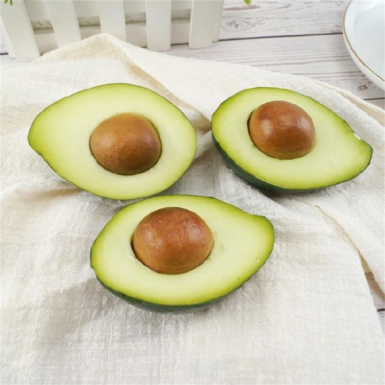 Simulation Foams Avocado Realistic Fruit for Kitchen Parties Decorations