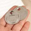 Coin- Type 0.6-2.4Mm 0.02-0.10 Inch Spark Plug Gap Gauge Measurement Tool Range Spark Plug Gage Caliber Measuring Tool 1/5Pcs