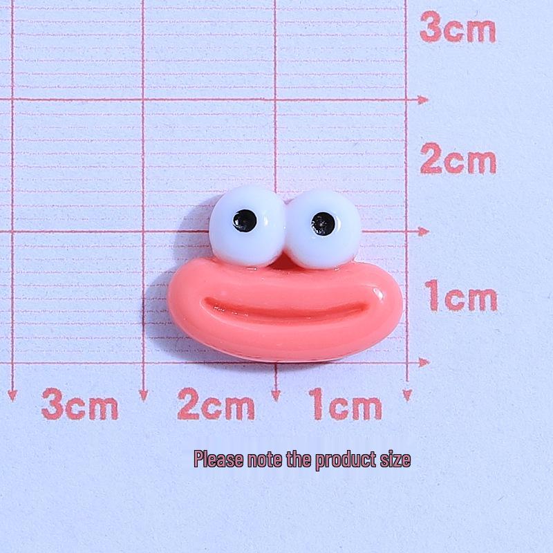 DIY Mini Sausage Childlike Fun Cream Glue Resin Phone Case Clips & Hair Ornaments